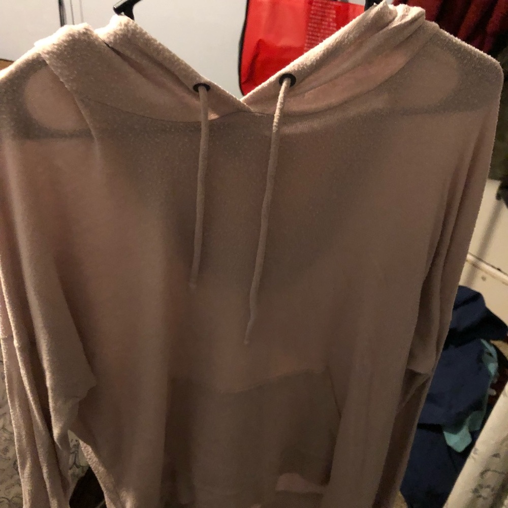 mauve pink sweatshirt